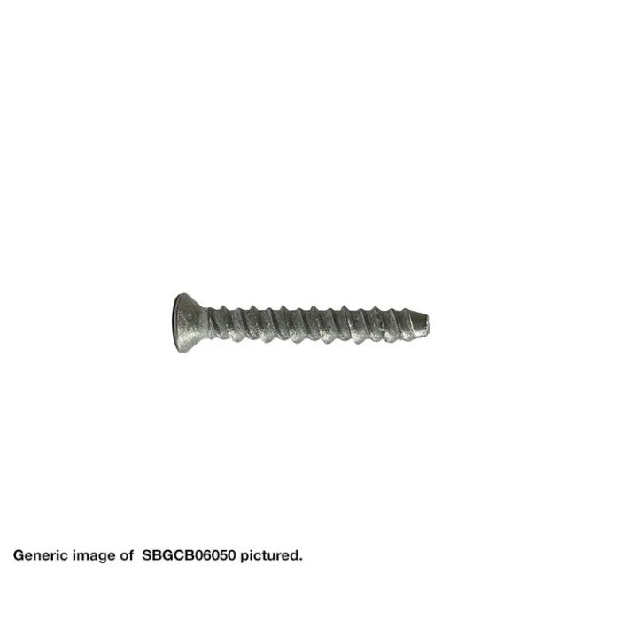 Countersunk Screwbolt Diameter x Length Galvanised or Zinc