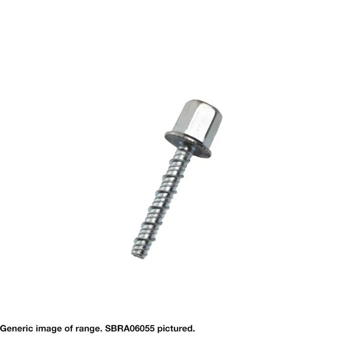 ETA APPROVED Screwbolts Galvanised or Zinc in Various Head Options and Sizes- Box of 50
