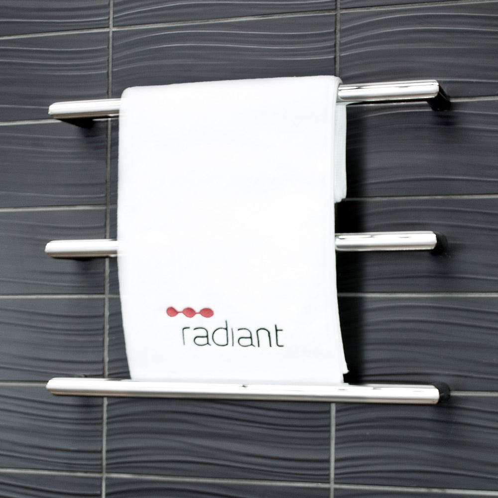 3 x Single Round Bar KIT - Polished - 500 x 90mm 12W per bar