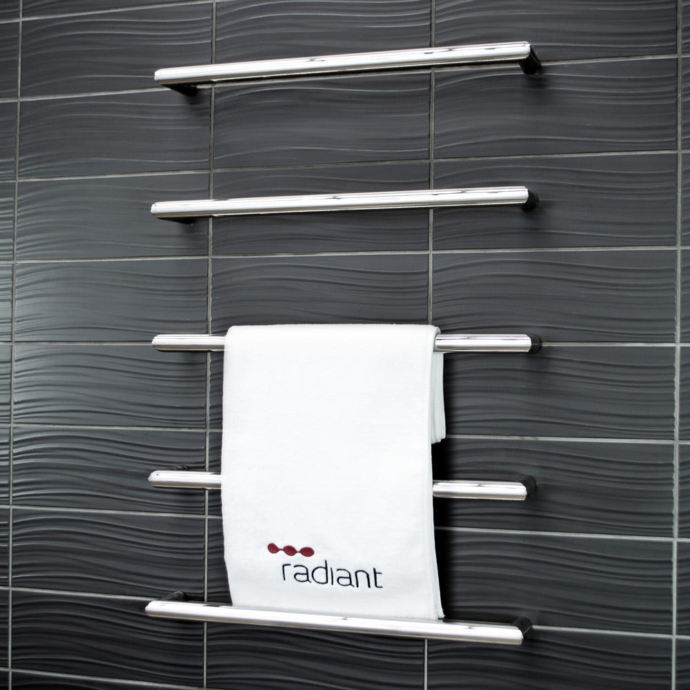 5 x Single Round Bar KIT - Polished - 500 x 90mm 12W per bar