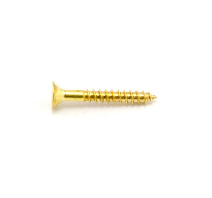 Macsim Wood Screws Solid Brass - Various Sizes and Quantities