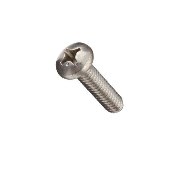 Macsim Pan Head Machine Screw Stainless Steel - Box of 100 - Two Sizes