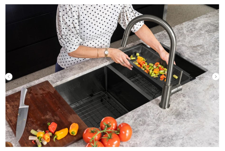 Meir Lavello Kitchen Sink Colander - 3 Colour Finishes