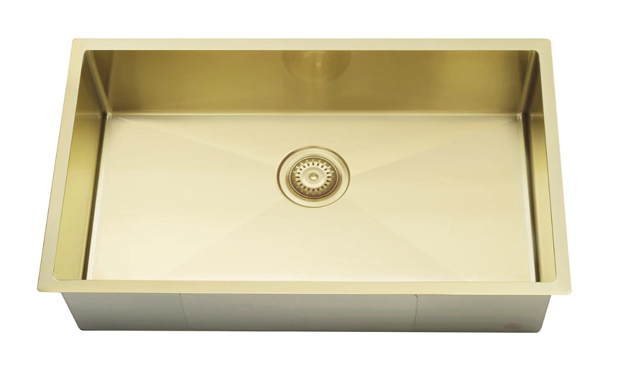Meir Lavello Kitchen Sink Single Bowl - 440 x 760mm - 3 Colour Finishes