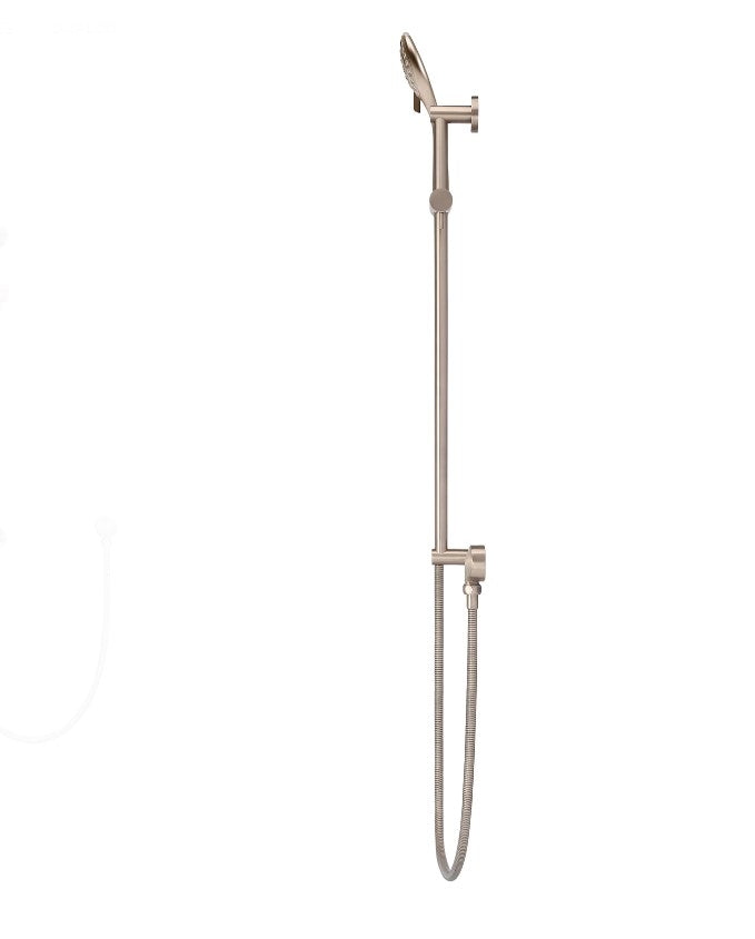 Meir Round 3-Function Hand Shower on Rail Column - Various Colour Finishes