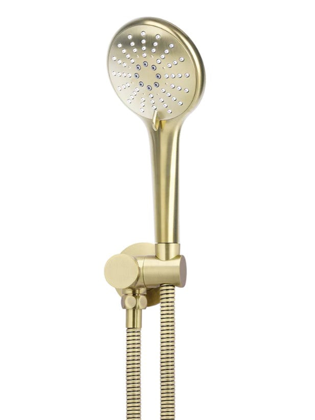 Meir Round 3-Function Hand Shower on Swivel Bracket - Various Colour Finishes