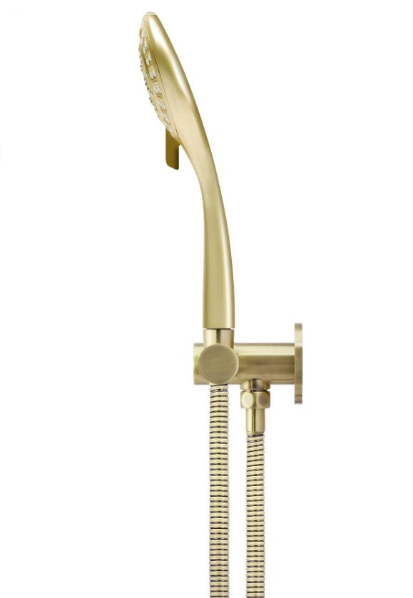 Meir Round 3-Function Hand Shower on Swivel Bracket - Various Colour Finishes