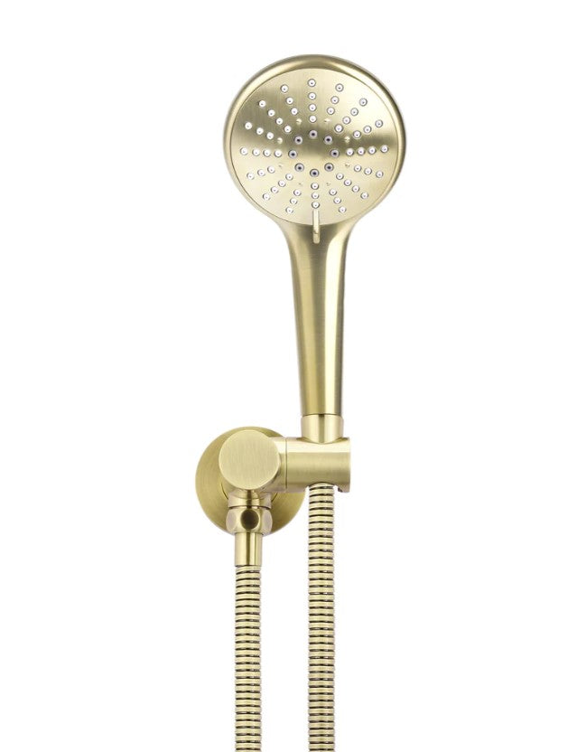 Meir Round 3-Function Hand Shower on Swivel Bracket - Various Colour Finishes