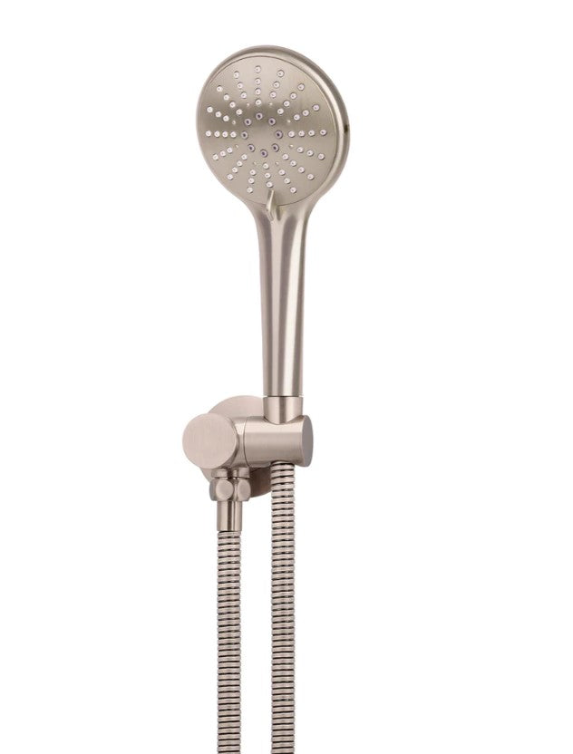 Meir Round 3-Function Hand Shower on Swivel Bracket - Various Colour Finishes