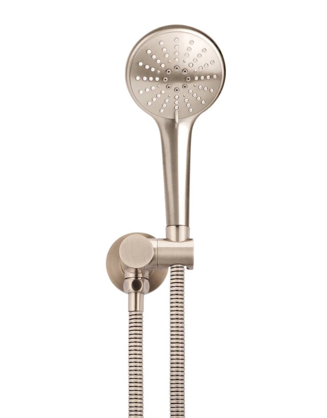 Meir Round 3-Function Hand Shower on Swivel Bracket - Various Colour Finishes
