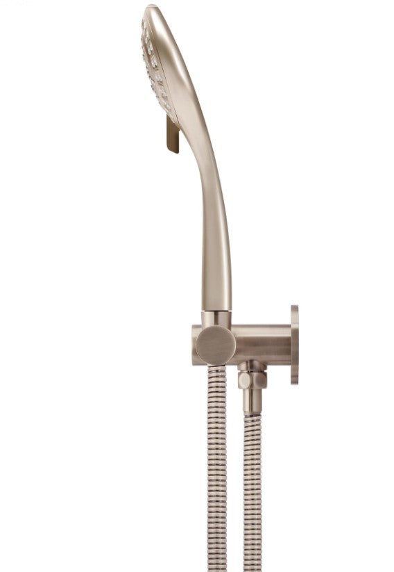 Meir Round 3-Function Hand Shower on Swivel Bracket - Various Colour Finishes