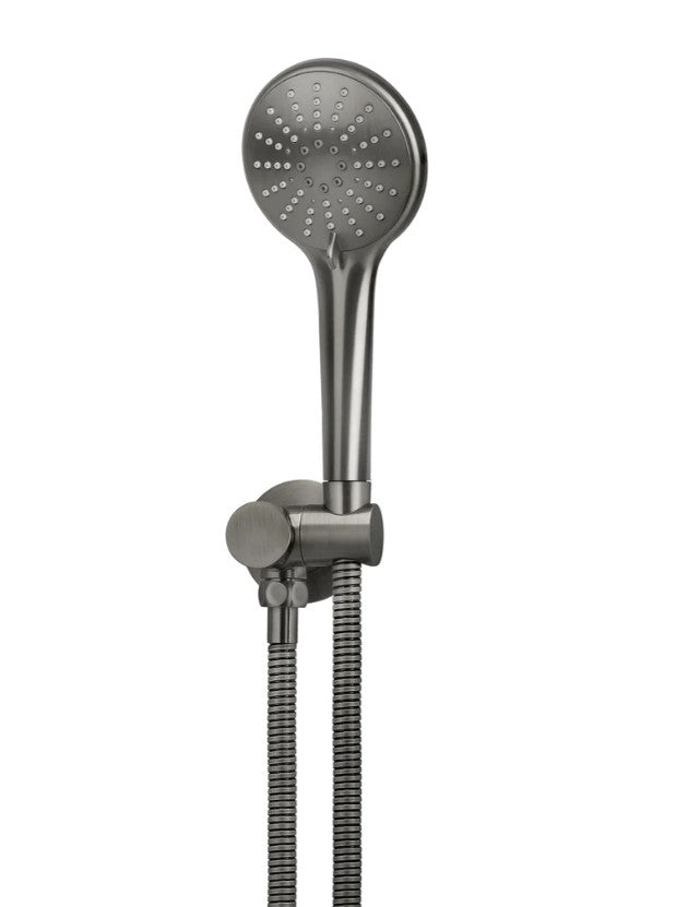 Meir Round 3-Function Hand Shower on Swivel Bracket - Various Colour Finishes