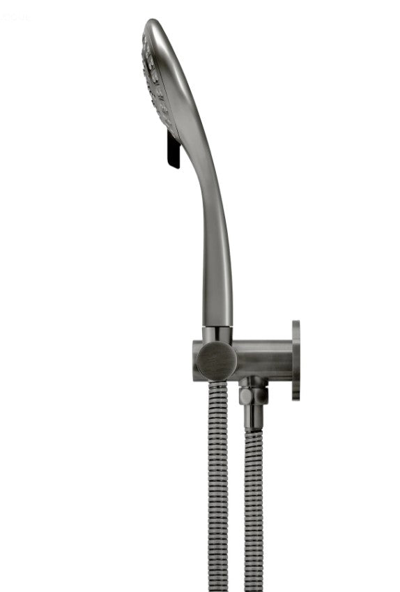 Meir Round 3-Function Hand Shower on Swivel Bracket - Various Colour Finishes
