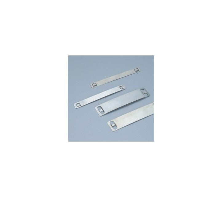 304 Grade Stainless Steel Marker Plates - Pack of 100