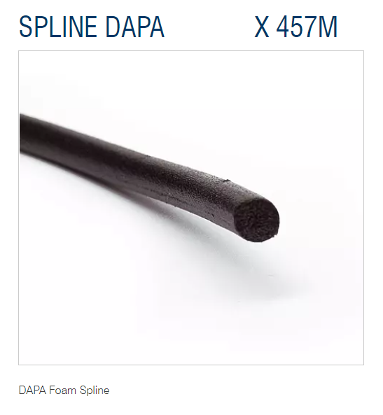 RUN OUT: DAPA Foam Spline - 457m Rolls - Various Diameters