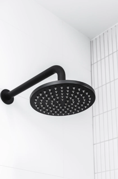 Meir Round Shower Rose 200mm - Various Colour Finishes