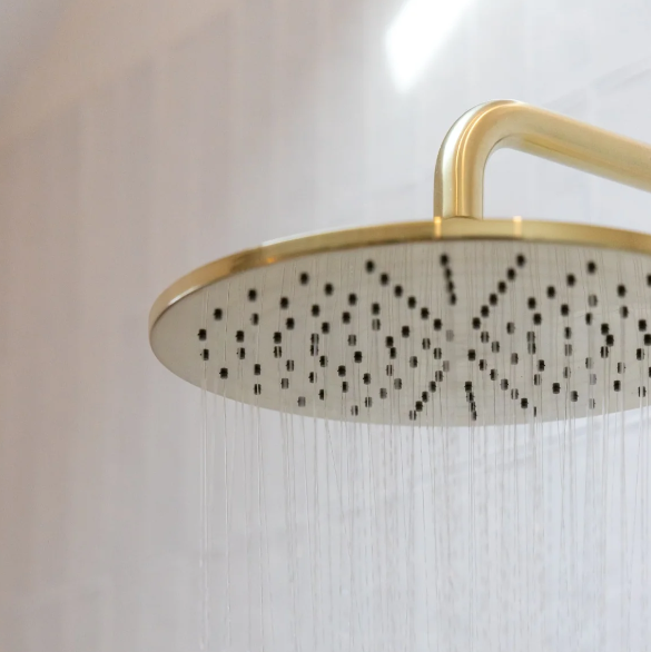 Meir Round Shower Rose 300mm - Various Colour Finishes