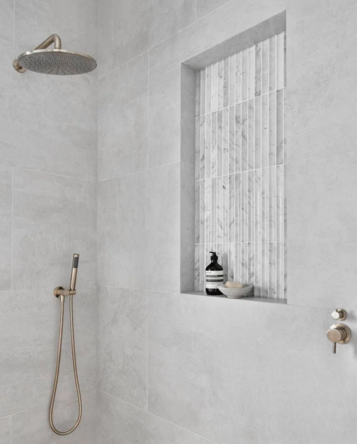 Meir Round Shower Rose 300mm - Various Colour Finishes