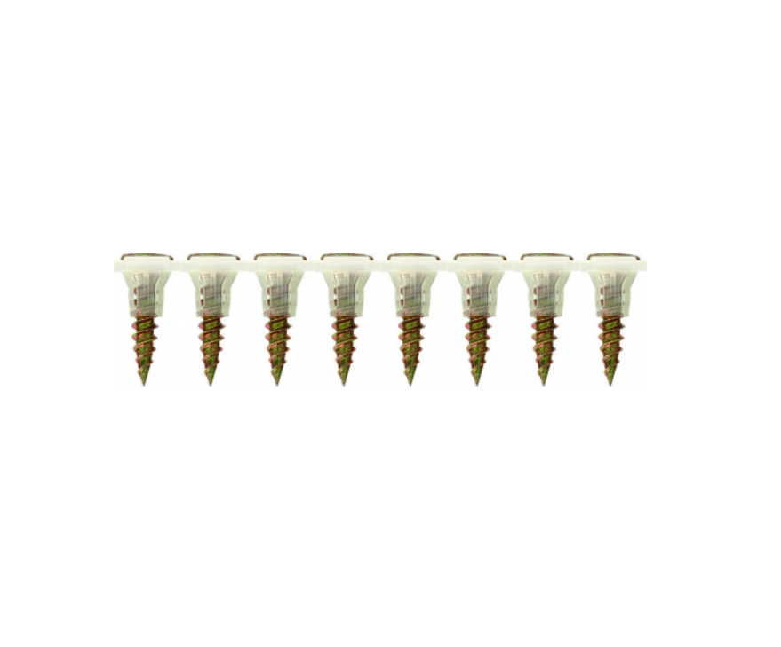 Macsim Collated Countersunk Villaboard Screws - Box of 1000 - Various Sizes & Finishes