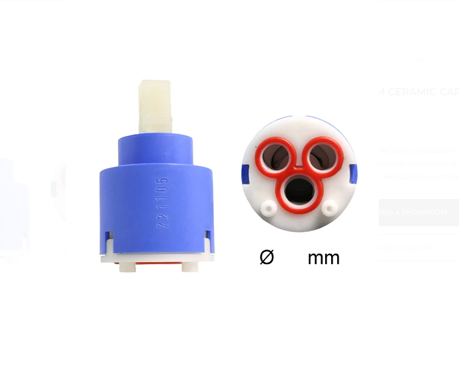 Kerox 25mm Ceramic Cartridge K-25A