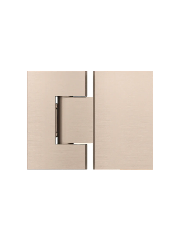 Meir Glass to Glass Shower Door Hinge - Various Colour Finishes