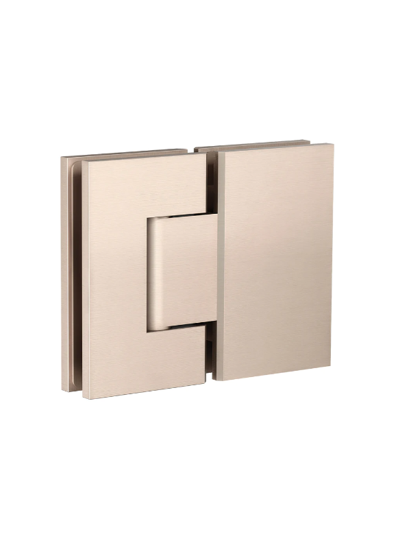 Meir Glass to Glass Shower Door Hinge - Various Colour Finishes