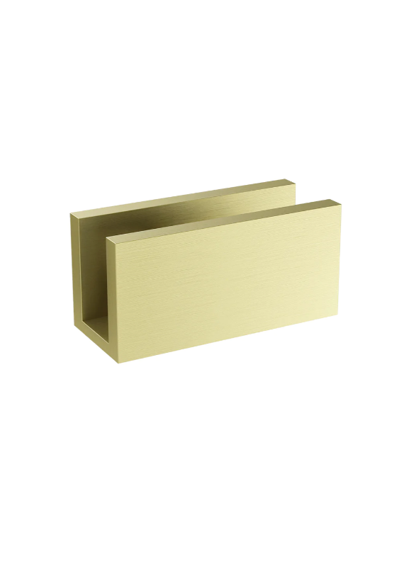 Meir Glass Fixing U Bracket - Various Colour Finishes