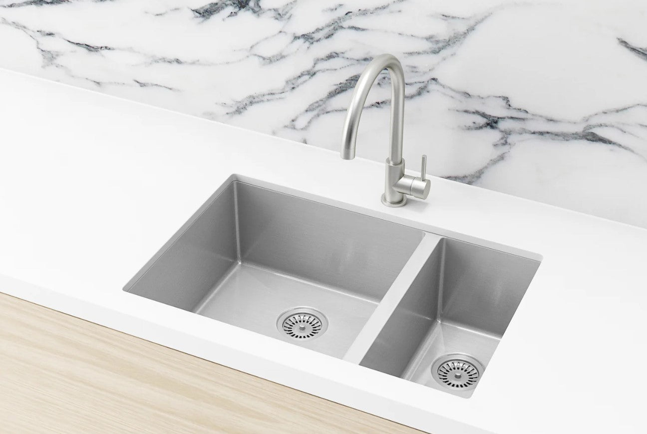 Meir Lavello Kitchen Sink 1.5 Bowl 670 x 440mm - 3 Colour Finishes