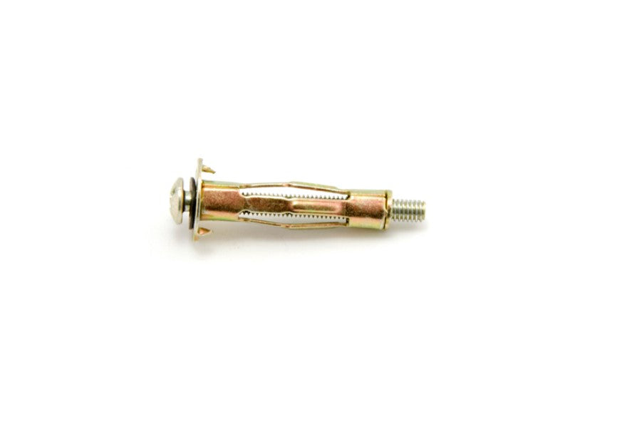 Macsim Hollow Wall Anchor Yellow Zinc Plated - Box of 100 - Various Sizes