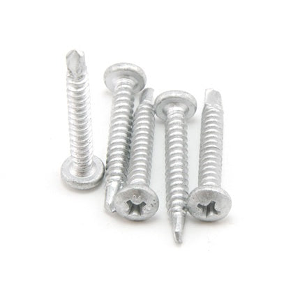 Macsim Pan Head Self Drilling Screws (Phillips Drive) Galvanised - Box of 1000 - Various Sizes