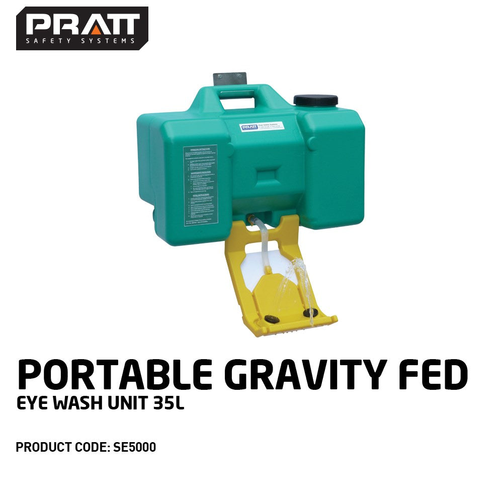 Pratt Portable Eye Wash Units and Accessories