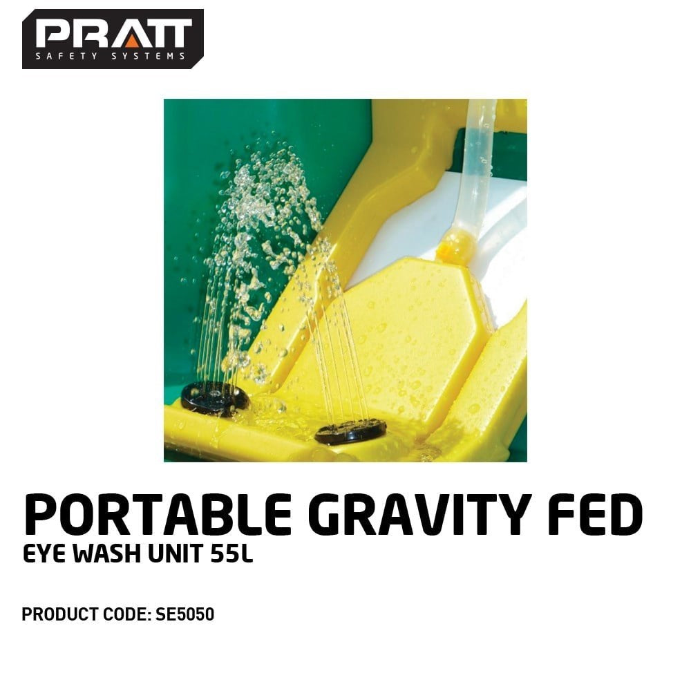 Pratt Portable Eye Wash Units and Accessories