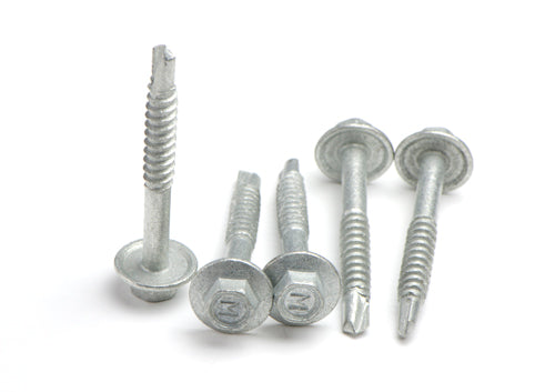 Hex Washer Face Head Self Drilling Screws Galvanised