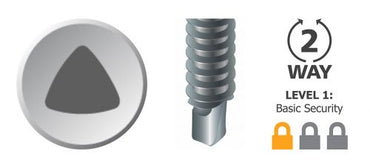 Tri-Lobular Button Head Self Drilling Galvanised Screw 10g x 5/8” - 2 Box Quantities