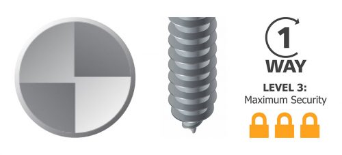 Clutch Head Round Head Self Tapping Screws Box of 100 - 304SS or Zinc Various Gauges and Lengths