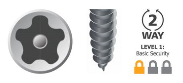 Torx Plus Countersunk 304 Stainless Steel Self Tapping Screw Box of 100 - Multiple Gauges and Lengths