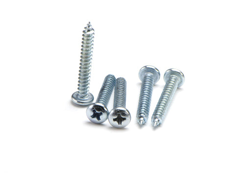 Self Tapping Screws Pan Head Zinc Phillips - 22PB0607