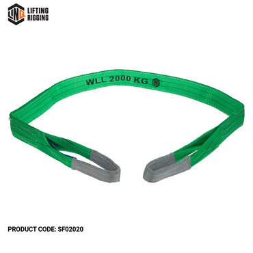Linq Sling Flat 8:1 WLL Polyester - Various Capacity and Lengths