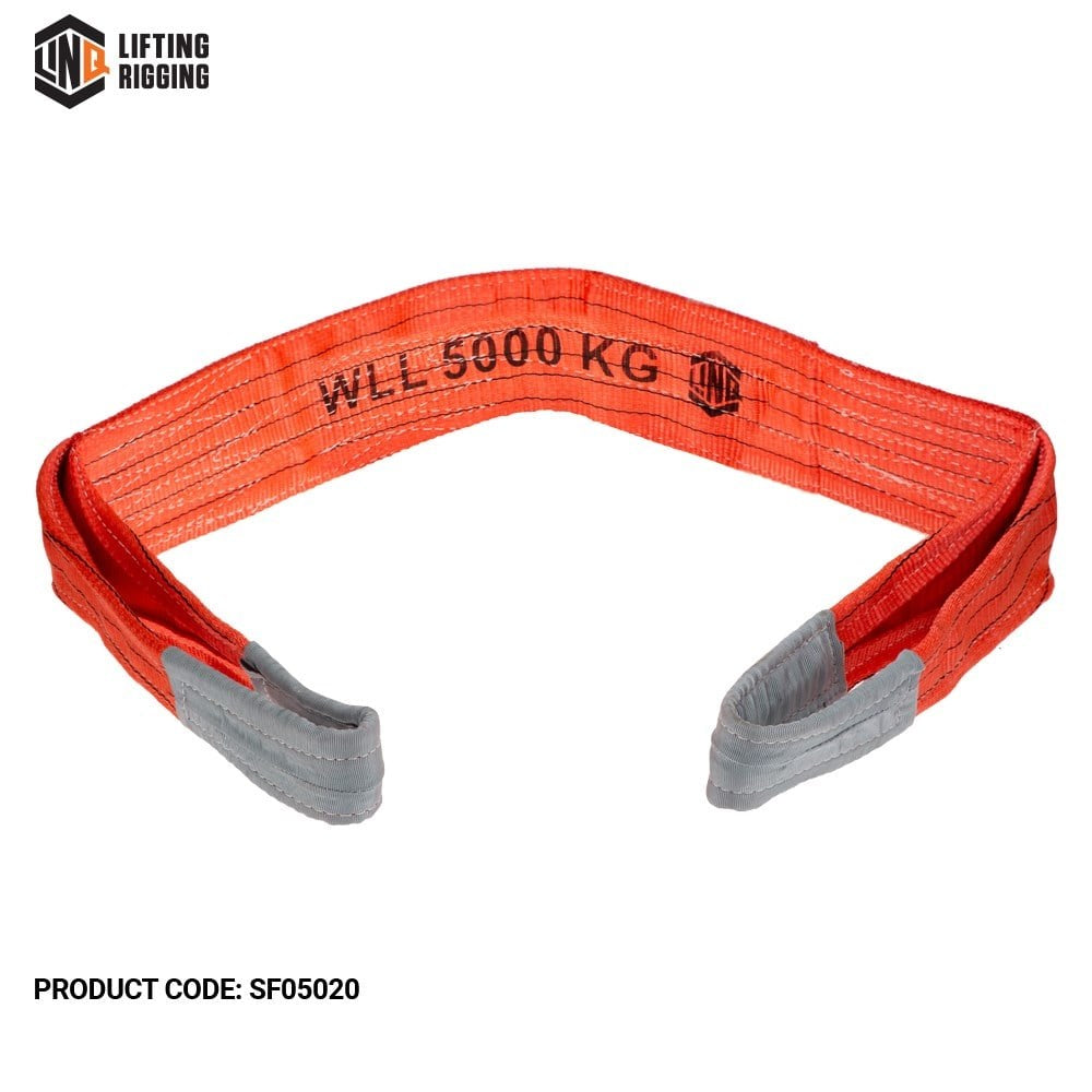 Linq Sling Flat 8:1 WLL Polyester - Various Capacity and Lengths