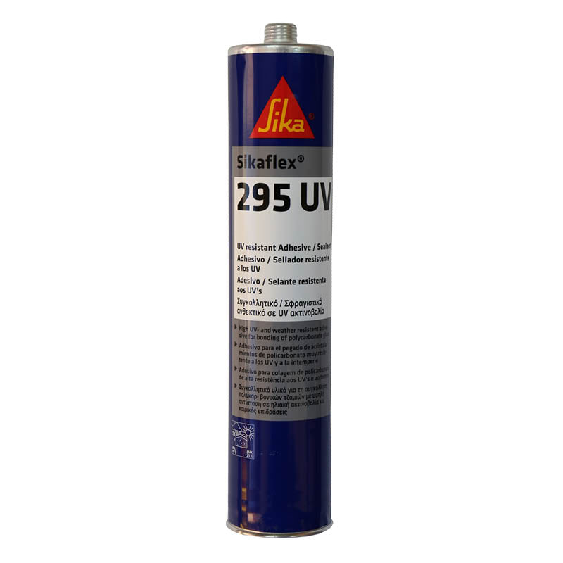 SikaFlex-295 UV Black or White - 300ml Cartridges or 600ml Sausages