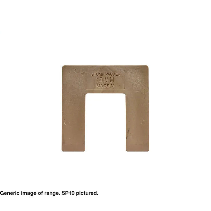 Stump Packers - Thickness x 89mm in Various Box Quantities