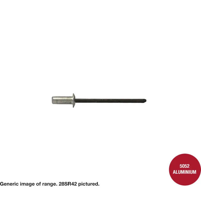 Aluminium Steel Dome Head Sealed Rivets - Various Sizes and Box Quantities