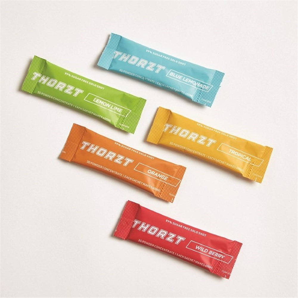 Thorzt 99% Sugar Free Electrolyte 5 x Solo Shot Hydration Sachet