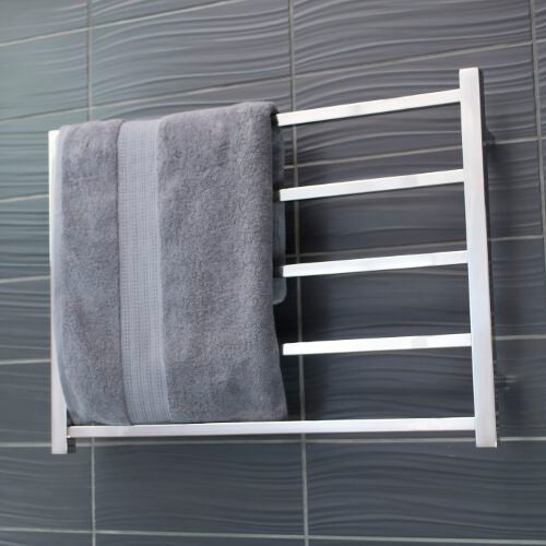 RADIANT Heated Towel Rail (STR03) 750 x 550mm - Bottom LEFT power STR03LEFT
