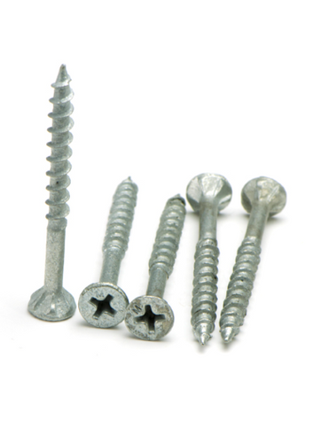 Type 17 10g x 50mm Galvanised Countersunk Self Embedding Head - Trade box of 1000