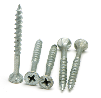 Macsim Type 17 Decking Screws (Phillips Drive) Galvanised - Various Sizes and Quantities