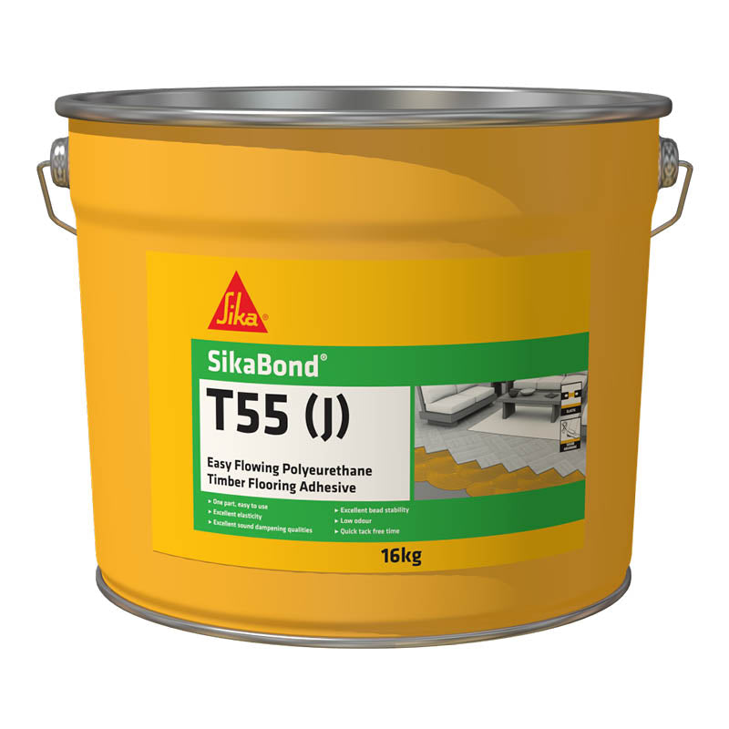 SikaBond T-55 J Elastic Wood Flooring Adhesive - in Various Sizes