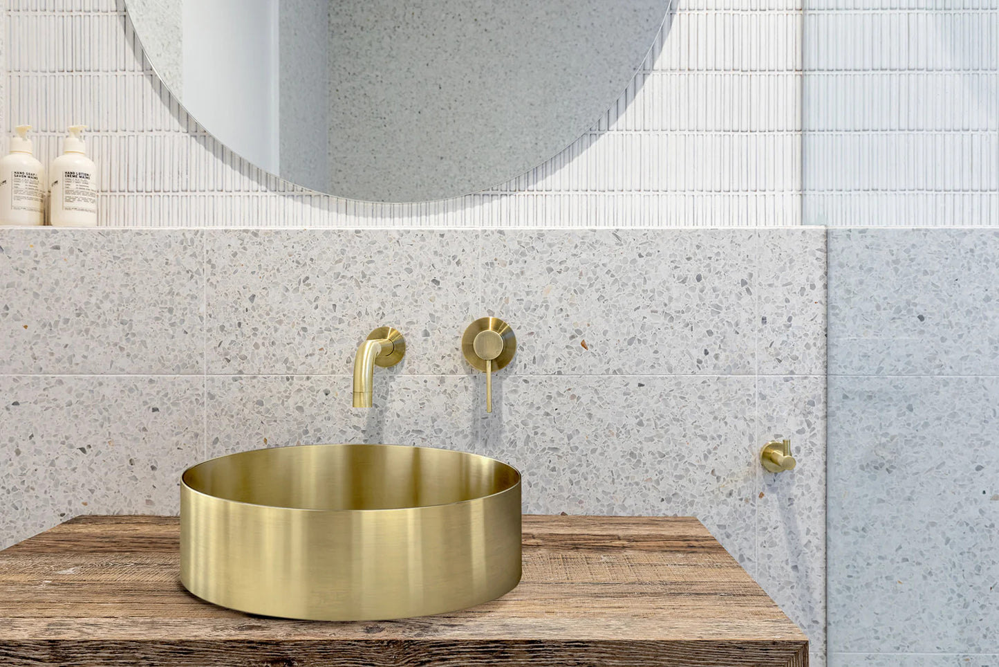 Meir Round Steel Bathroom Basin 380 X 110 - Various Colour Finishes