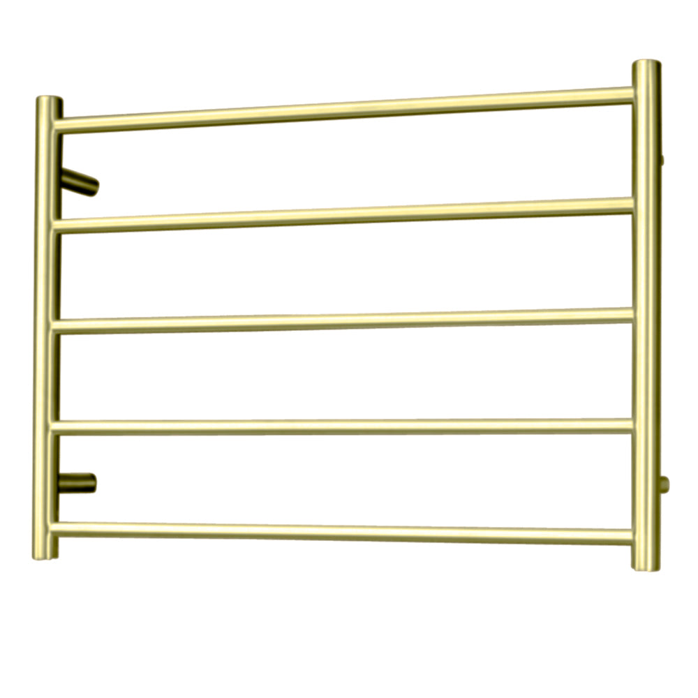 Radiant Heated Towel Rail (RTR03) 750mm x 550mm 5 Round bars - Multiple Colour Finishes