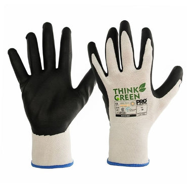 Pro Choice THINK GREEN Recycled Gloves - 1, 6 or 12 Pairs in 2 Colours and 5 Size Options